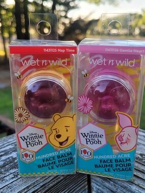 wet n wild Winnie the Pooh Face Balm Duo — Pink Packaging